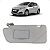 Quebra sol Esquerdo Peugeot 208 2014 2015 - Imagem 1