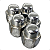 Kit 5 Porca Hyundai Santa Fe 2007 2008 2009 2010 2011 2012 - Imagem 2