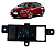 Comando Botão Retrovisor Nissan Versa 1.6 2013 2014 a 2019 - Imagem 1