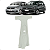 Moldura Coluna Central Direita VW Spacefox Fox 2013 a 2017 - Imagem 1