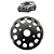 Polia Bomba d'Água Hyundai HB20 1.6 16V 2013-2019 - Peça Reposição GAMMA NCM 84835010 - Imagem 1