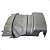 Moldura Superior Coluna Volante Ford Focus 2010 a 2013 - Imagem 2