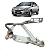 Dobradiça Capo Esquerda Chevrolet Vectra 2001 02 03 04 2005 - Imagem 1