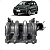 Coletor Admissão Volkswagen Spacefox 1.6 2009 - Imagem 1