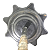 Parafuso Fixação Estepe Vw Gol G3 1999 00 01 02 03 04 2005 - Imagem 3