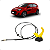 Puxador Capo Fiat Palio Sporting 2013 2014 - Imagem 1