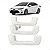 Kit Alça De Teto Toyota Corolla XEI 2016 2017 2018 2019 - Imagem 1