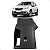 Moldura Coluna Direção Peugeot 2008 2015 2016 2017 2018 2019 - Imagem 1
