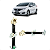 Máquina Vidro S/ Motor Traseiro Esquerdo New Fit 2009 a 2014 - Imagem 1