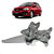 Máquina Vidro S/Motor Traseiro Direito Etios 2013 a 2021 - Imagem 1