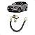 Cabo Polo Negativo Bateria XC60 T5 T6 2014 2015 2016 2017 - Imagem 1