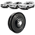 Polia Virabrequim Audi A4 A6 2.7 Turbo VW Passat 2.6 V6 - Imagem 1