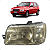 Farol Esquerdo Fiat Uno 2005 2006 2007 2008 2009 - Imagem 1