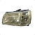Farol Esquerdo Fiat Uno 2005 2006 2007 2008 2009 - Imagem 2