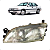 Farol Esquerdo Chevrolet Vectra 1996 1997 C/Detalhe - Imagem 1