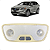 Luz Interna Teto Cortesia Volvo Xc60 T6 2010 2011 2012 - Imagem 1