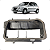 Suporte Filtro De Ar Chevrolet Corsa Wind 2001 - Imagem 1