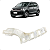 Guia Parachoque Traseiro Esquerdo Volkswagen Up 2014 a 2021 - Imagem 1