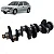 Eixo Virabrequim Volkswagem Motor Ap Antigo 1.6 Vw1450 - Imagem 1