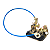 Fechadura Traseira Esquerda VW Gol G3 1999 2000 2001 2002 - Imagem 3