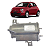 Filtro Canister Fiat 500 1.4 2011 2012 2013 2014 2015 - Imagem 1
