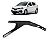 Travessa Banco Traseiro Esquerdo Toyota Etios 2015 2016 2017 - Imagem 1