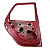 Porta Traseira Esquerda Renault Scenic 1999 2000 2001 2002 - Imagem 3