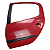 Porta Traseira Esquerda Peugeot 207 2003 2004 2005 a 2013 - Imagem 4