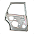 Porta Traseira Esquerda Chevrolet Vectra 1997 1998 a 2005 - Imagem 4