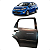 Porta Traseira Direita Ford Fiesta 2011 2012 2013 C/Detalhe - Imagem 1