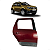 Porta Traseira Direita Renault Duster 2013 2014 2015 Detalhe - Imagem 1