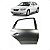 Porta Traseira Direita Hyundai Azera 3.3 2010 2011 C/Detalhe - Imagem 1