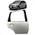 Porta Traseira Direita Citroën C3 1.4 GLX 2011 2012 - Imagem 1
