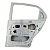 Porta Traseira Direita Volkswagen Gol G7 2018 2019 2020 - Imagem 3