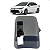 Moldura Coluna Direção Toyota Corolla 2014 2015 2016 a 2019 - Imagem 1