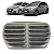 Grade Difusor Ar Traseiro Peugeot 208 Citroën C3 2013 2014 - Imagem 1