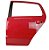 Porta Traseira Esquerda Volkswagen Fox 2010 2011 2012 a 2014 - Imagem 2