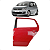 Porta Traseira Esquerda Volkswagen Fox 2010 2011 2012 a 2014 - Imagem 1