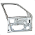 Porta Dianteira Esquerda Ford Fiesta 1996 1997 1998 a 2002 - Imagem 3