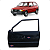 Porta Dianteira Esquerda Fiat Uno 2001 2002 2003 2p Detalhe - Imagem 1