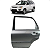 Porta Traseira Esquerda Kia Sportage 2006 2007 2008 2009 - Imagem 1