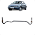 Barra Estabilizadora Traseira Fiat Marea Brava 1999 a 2003 - Imagem 1