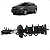 Amortecedor Dianteiro Direito Chevrolet Cobalt 1.4 2012 2013 - Imagem 1