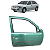 Porta Dianteira Direita Vw Gol 1999 4p 1997 1998 1999 - Imagem 1