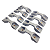 Kit Gancho Caçamba Fiat Strada 2005 2006 2007 2008 a 2012 - Imagem 2
