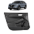 Forro Porta Dianteira Esquerda Honda HR-V 2022 2023 2024 - Imagem 1