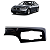 Moldura Chave Luz BMW Serie 5 535i 2010 2011 2012 2013 2014 - Imagem 1
