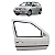 Porta Dianteira Direita Vw Gol G3 1999 a 2005 4P - Imagem 1