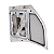 Porta Dianteira Direita Vw Gol G3 1999 a 2005 4P - Imagem 4