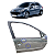 Porta Dianteira Direita Peugeot 207 2013 4p Para Recuperar - Imagem 1